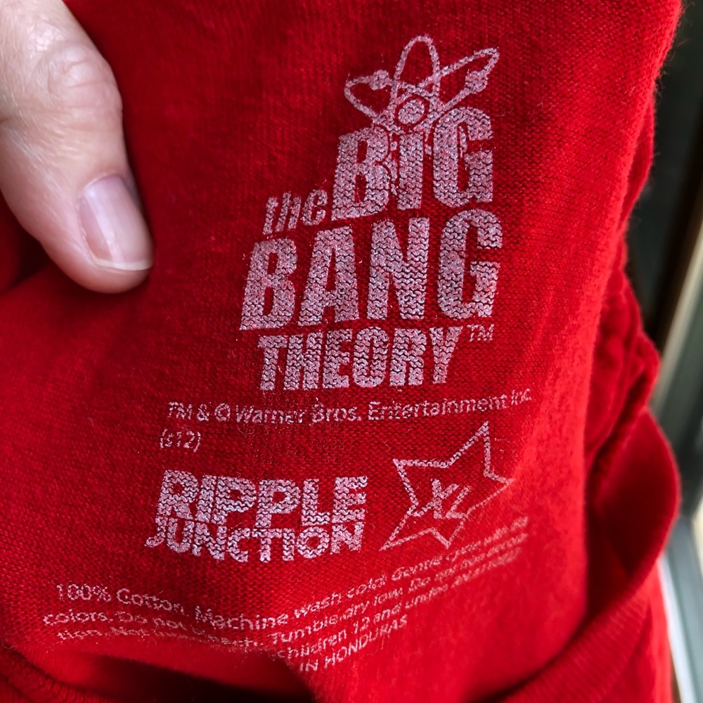Men’s Big Bang Theory T-shirt NWOT - Picture 4 of 4